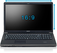 ノートPCとしては大画面の18.4型Full HD対応液晶を搭載