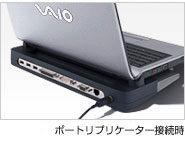 �|�[�g���v���P�[�^�[�ڑ���