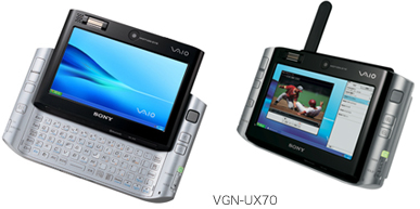 uVAIO type U VGN-UX70v