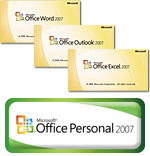 Microsoft Office Personal 2007 with Microsoft Office PowerPoint 2007