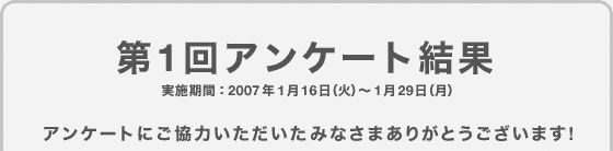 1󥢥󥱡ȷ »ܴ֡2007ǯ116ʲСˡ129ʷ 󥱡ȤˤϤߤʤޤ꤬Ȥޤ
