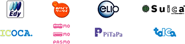Edy/ITCtP[^C/eLIO/Suica/PASMO/ICOCA/PiTaPa/toICa