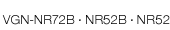 VGN-NR72B・NR52B・NR52