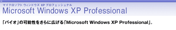 Microsoft Windows XP Professional