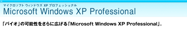 Microsoft Windows XP Professional