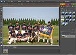 「Adobe Photoshop Elements」 画面写真