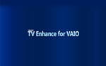 「TV Enhance for VAIO」 画面写真