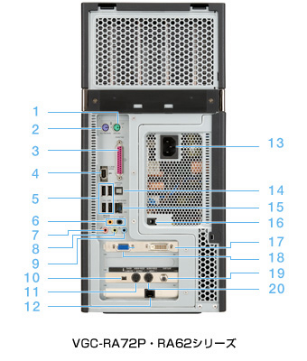 VGC-RA72PERA62V[Y wʒ[q