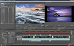「Adobe Premiere Pro CS4 / Adobe Encore CS4」 画面写真